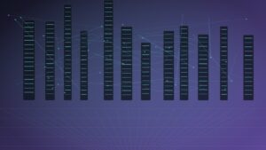 Ultra photorealistic blockchain ledger concept for Distributed Ledger Models and Smart Contracts Explained