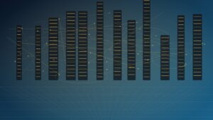 Ultra photorealistic blockchain ledger concept for Public vs Private Ledgers: Which Model Is Right for You?