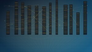 Ultra photorealistic blockchain ledger concept for What Are Distributed Ledger Models? A Complete Beginner’s Guide