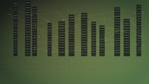 Ultra photorealistic blockchain ledger concept for What Makes a Ledger “Distributed”? Core Principles