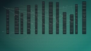Ultra photorealistic blockchain ledger concept for Why Businesses Are Adopting Distributed Ledger Systems