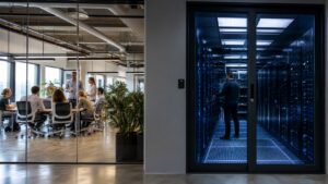 Editorial technology image for public vs private blockchain: the complete comparison guide.