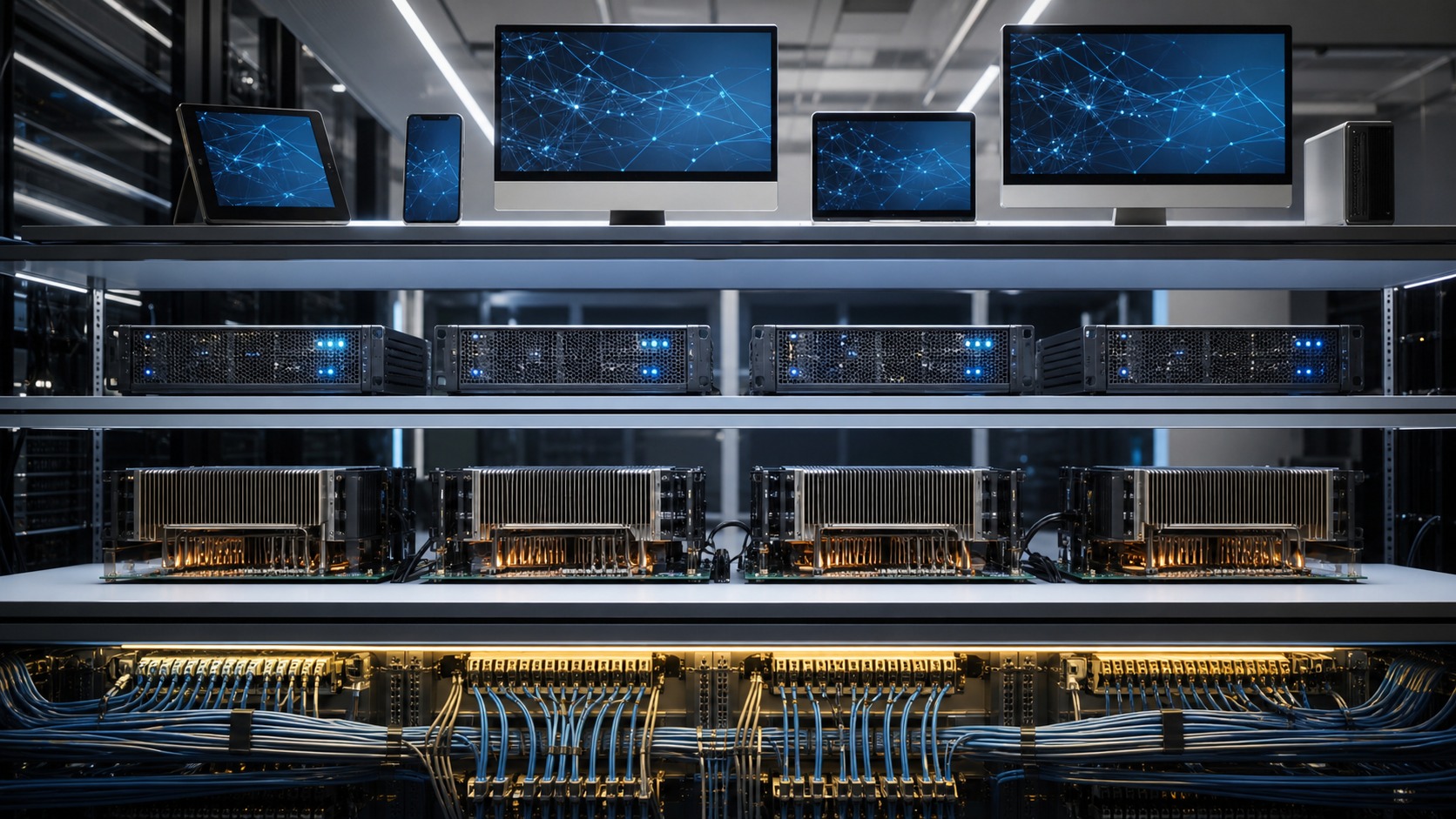 Editorial technology image for the blockchain layer model explained: l0, l1, l2, and l3.